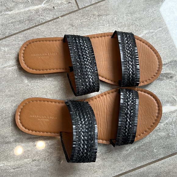 American Eagle Woven Slides - Picture 2 of 3